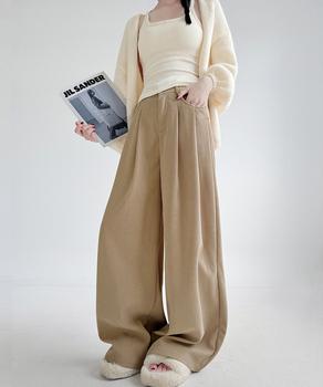 コーデュロイパンツレディースワイドパンツ 送料無料 即日発送-5