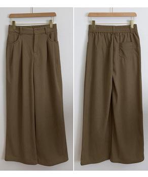 コーデュロイパンツレディースワイドパンツ 送料無料 即日発送-8