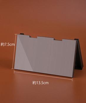 メイクブラシ4本セット ミラー付きケース 送料無料 即日発送-9