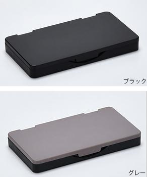 メイクブラシ4本セット ミラー付きケース 送料無料 即日発送-1