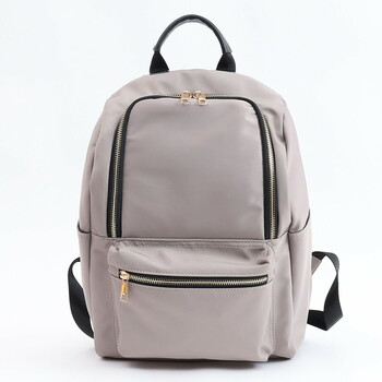 ナイロン風 10ポケット ミディアムサイズ リュック A4収納可能 定番 COOCO 送料無料 即日発送-2