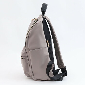 ナイロン風 10ポケット ミディアムサイズ リュック A4収納可能 定番 COOCO 送料無料 即日発送-5