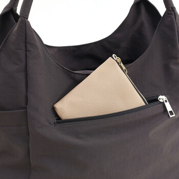 多ポケット 無地トートバッグ A4収納可能　2026新作 2026年2月発売 COOCO 送料無料 即日発送-23