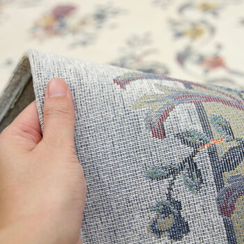 ラグ ゴブランシェニールラグ 約200×250cm 洗える はっ水 滑り止め ブーケ 2カラー 4サイズ 送料無料-8