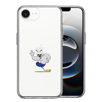 iPhone16e ケース クリア アラジン 魔法使い スマホケース 側面ソフト 背面ハード ハイブリッド  送料無料-0