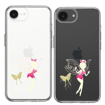 iPhone16e ケース クリア ピーターパン 妖精 3 スマホケース 側面ソフト 背面ハード ハイブリッド 送料無料-1