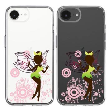 iPhone16e ケース クリア ピーターパン 妖精 1 スマホケース 側面ソフト 背面ハード ハイブリッド 送料無料-1