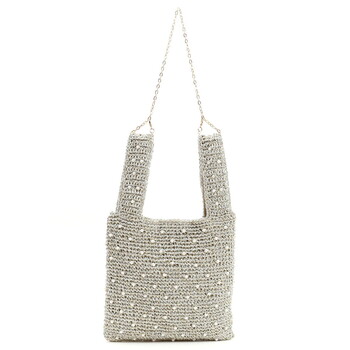 パール付 メタリック 2WAYバッグ 2026新作 COOCO 送料無料 即日発送-1