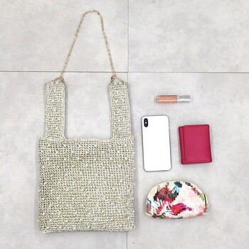 パール付 メタリック 2WAYバッグ 2026新作 COOCO 送料無料 即日発送-19