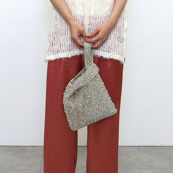 パール付 メタリック 2WAYバッグ 2026新作 COOCO 送料無料 即日発送-26