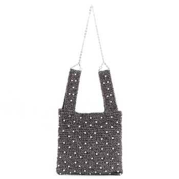 パール付 メタリック 2WAYバッグ 2026新作 COOCO 送料無料 即日発送-4