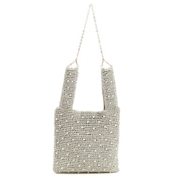 パール付 メタリック 2WAYバッグ 2026新作 COOCO 送料無料 即日発送-8