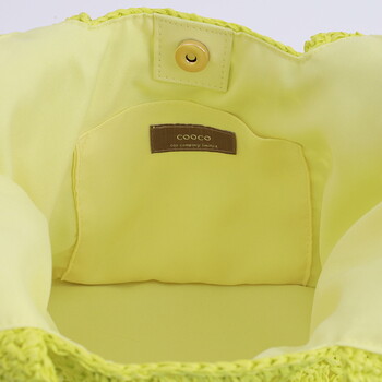 カラフル PPヒモ柄編み かごバッグ かごバッグ COOCO クーコ 送料無料 即日発送-13