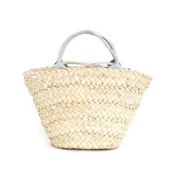 ラメ糸星柄刺繍メイズブレード カゴバッグ かごバッグ COOCO クーコ 送料無料 即日発送-15