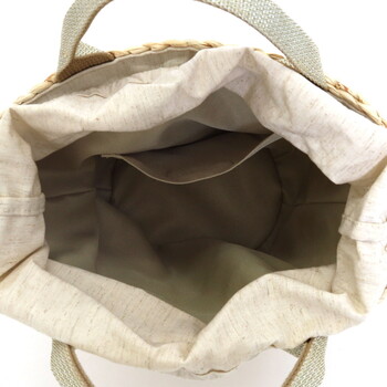 ラメ糸星柄刺繍メイズブレード カゴバッグ かごバッグ COOCO クーコ 送料無料 即日発送-17