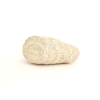 ラメ糸星柄刺繍メイズブレード カゴバッグ かごバッグ COOCO クーコ 送料無料 即日発送-8