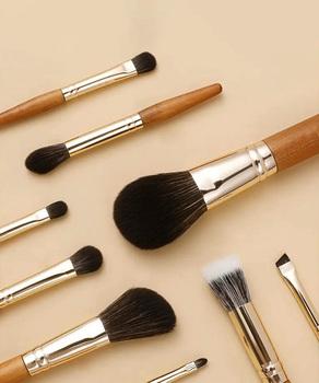 メイクブラシ9本セット 携帯用ケース付き 送料無料 即日発送-7