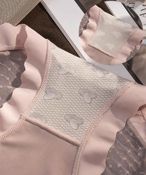 ハイウエスレースショーツ レディース下着 送料無料 即日発送-9