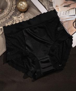 ハイウエスレースショーツ レディース下着 送料無料 即日発送-5