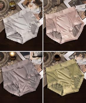 ハイウエスレースショーツ レディース下着 送料無料 即日発送-6