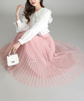 チュールスカートレディースロングスカート 送料無料 即日発送-6