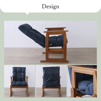 座椅子 誰かのベストになる座椅子 ブルー 送料無料-4