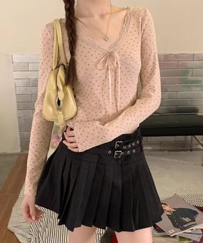 カップ付きトップス レディース Vネック 送料無料 即日発送-7