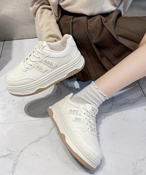 スニーカー 厚底スニーカー ローカット 美脚シューズ 送料無料 即日発送-3