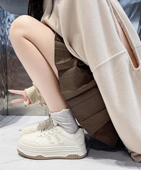 スニーカー 厚底スニーカー ローカット 美脚シューズ 送料無料 即日発送-6