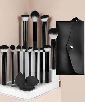 メイクブラシ12本セットスポンジパフ付き 送料無料 即日発送-4