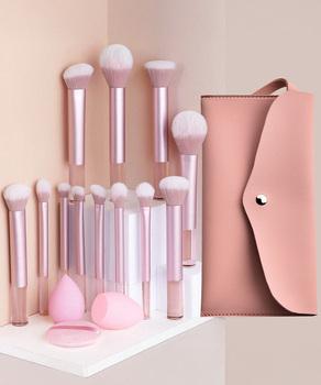 メイクブラシ12本セットスポンジパフ付き 送料無料 即日発送-6