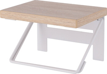 トイレットペーパーホルダー 1ロール　ナチュラル×ヴィンテージデザイン 2個セット 送料無料-2