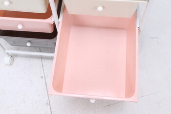 キッズ収納3段 color 6マス 送料無料-3
