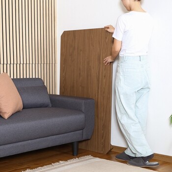 UVモダンローテーブル Latte ウォルナット 120x75 送料無料-5