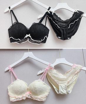 盛れるブラジャーショーツセット花柄レース 送料無料 即日発送-8