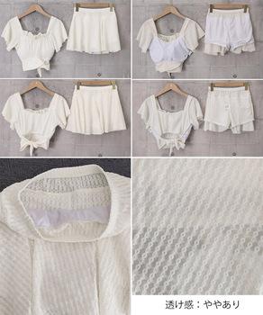 フリル水着 レディース ギャザータンキニ 送料無料 即日発送-8