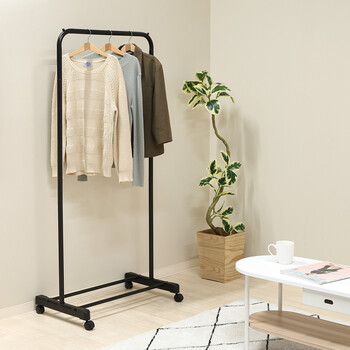 インテリアニ馴染むハンガーラックAURA スリム 送料無料-11