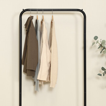 インテリアニ馴染むハンガーラックAURA スリム 送料無料-12