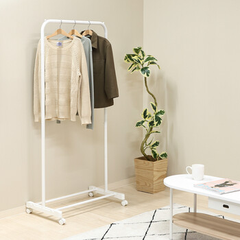 インテリアニ馴染むハンガーラックAURA スリム 送料無料-3