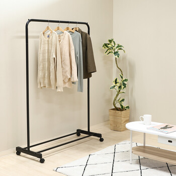 インテリアニ馴染むハンガーラックAURA ワイド 送料無料-11