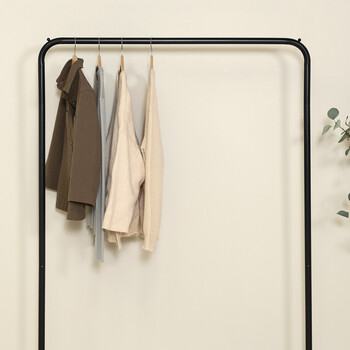 インテリアニ馴染むハンガーラックAURA ワイド 送料無料-12