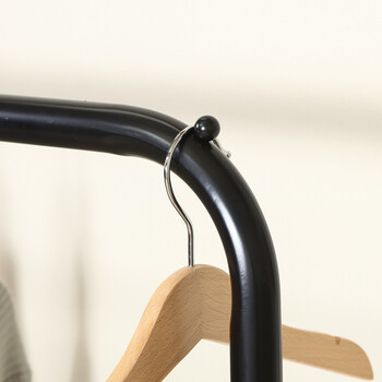 インテリアニ馴染むハンガーラックAURA ワイド 送料無料-13