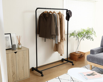 インテリアニ馴染むハンガーラックAURA ワイド 送料無料-17