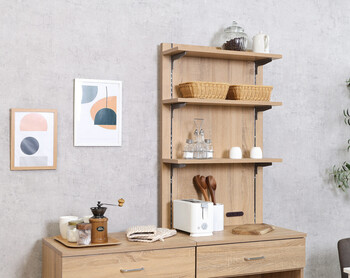 スフィーダ バックボード 棚板付き 送料無料-9