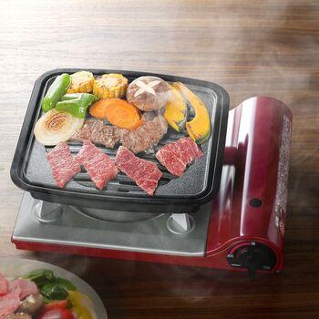 デリッシュ ライフ 鉄鋳物 焼肉グリル Ｓサイズ ※ガス火専用 送料無料 即日発送-3