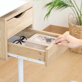 引き出し付きシンプルデスク ユノ 送料無料-15