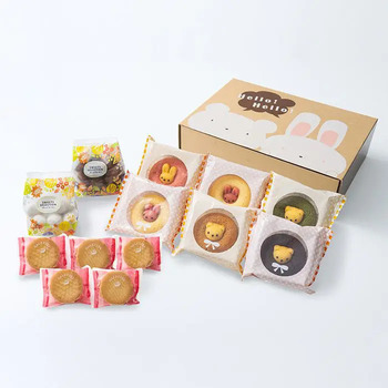 アニマルドーナツ＆焼菓子セットＢ ラッピング可 送料無料-1