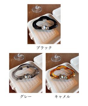 バンスクリップ パールヘアクリップ 新作 送料無料 即日発送-1