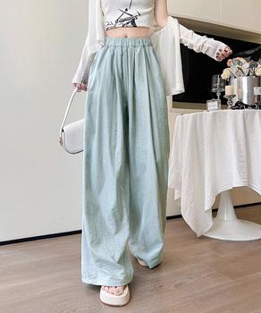 ワイドパンツ ハイウエスト レディース 送料無料 即日発送-6