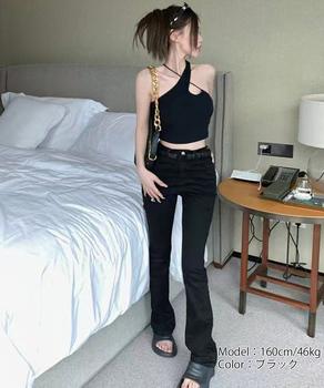 クロスストラップキャミソール カップ付き 送料無料 即日発送-4